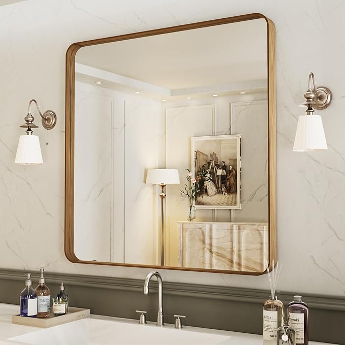 LOAAO 36X36 Inch Bathroom Mirror - Image 4