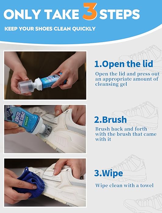 Professional Shoe Cleaner & Sneaker Cleaner Kit - Image 5