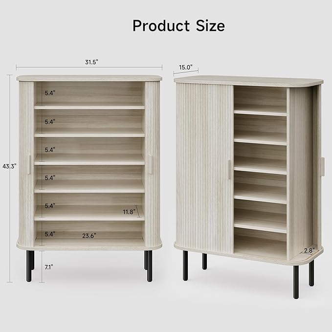 ONBRILL 6-Tier Shoe Cabinet - Image 2