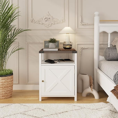 HOSEOKA Farmhouse Nightstand Set of 2 - Image 4