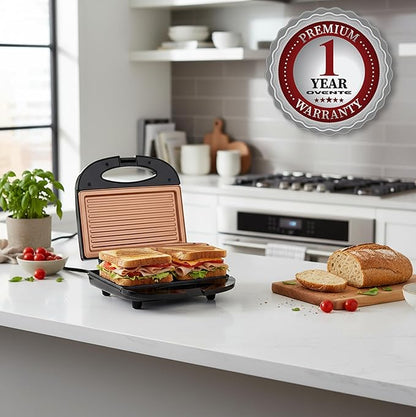 OVENTE Electric Panini Press Grill - Image 9