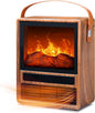 FLAME&SHADE Portable Electric Fireplace Heater by FLAMESHADE