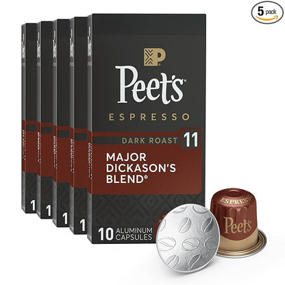 Peet's Coffee, Dark Roast Espresso Capsules, Compatible by Peet%E2%80%99sCoffee