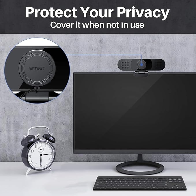 EMEET C980 PRO 3-in-1 1080P Webcam - Image 3