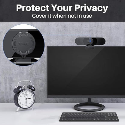 EMEET C980 PRO 3-in-1 1080P Webcam - Image 3