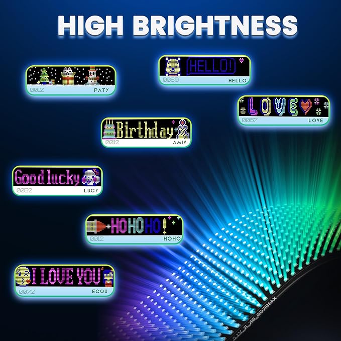 Rayhome Large Programmable LED Sign, Scrolling Bluetooth APP Control Custom - Image 6