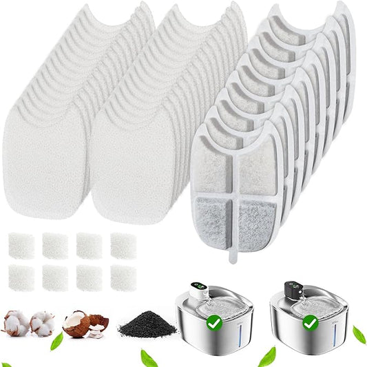 8 Pack Filters Replacement Filter by WILKIEE