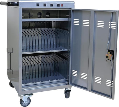 35 Device Charging Cart for Laptops and Tablets Up to 16.3-inch, Mobile - Image 6