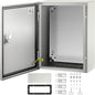 VEVOR Electrical Enclosure Box, Carbon Steel Hinged Junction Box, IP66 by VEVOR
