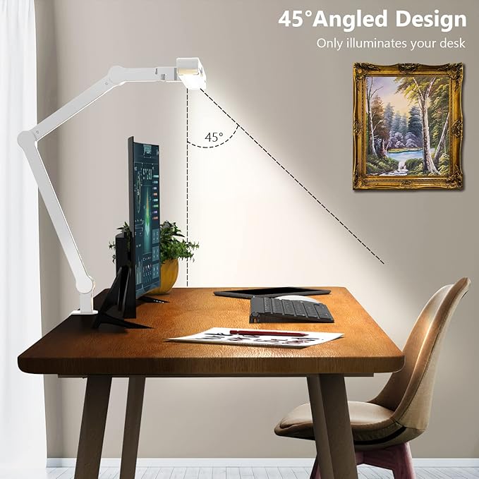 Micomlan Led Desk Lamp for Home Office, 24W Bright Rotatable Led Table Light - Image 5