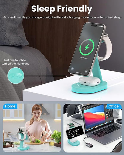 3 in 1 Wireless Charger Charging Station - Image 7
