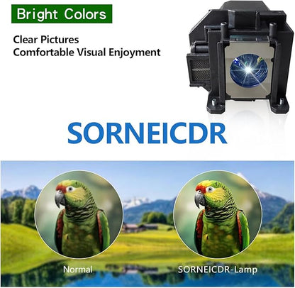 SORNEICDR EL PLP54 Replacement Projector Lamp Bulb Compatible - Image 3