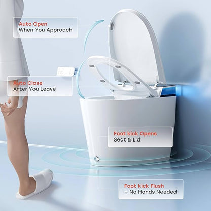 HOROW Artistic Bidet Toilet, Smart Toilet - Image 8