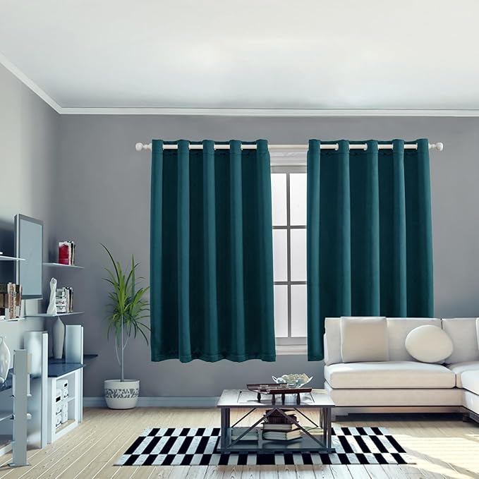 Anytime 100% Blackout Curtain 2 Panels Set, Thermal Insulated Window Drapes - Image 5