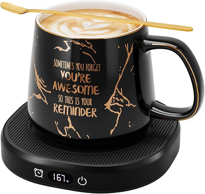 Coffee Mug Warmer, You are Awesome Mug by SmartTool%E2%80%A2BetterLife