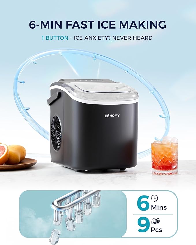 EUHOMY Countertop Ice Maker Machine - Image 3