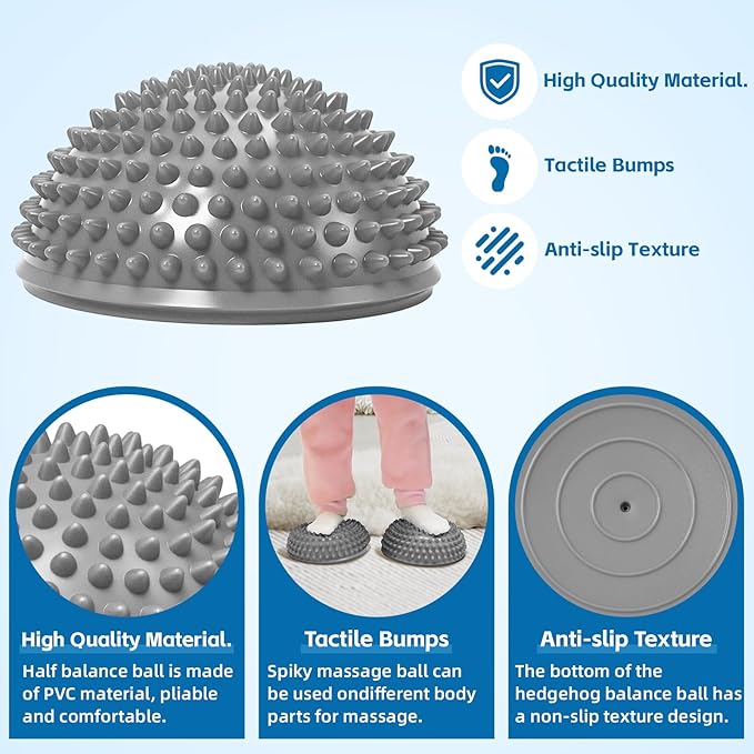 Wobble Cushion Set for Sensory Kids and Balance Training - Image 4