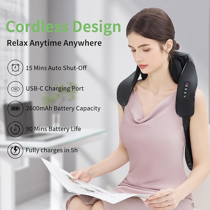 Shiatsu Neck and Back Massager - Image 2