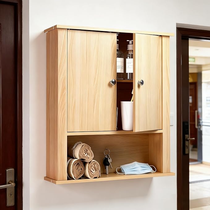 Bathroom Cabinet Wall Mount, Over The Toilet Storage Cabinet, Medicine Cabinet - Image 5