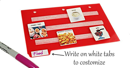Smile4autism Small 5x8” Tools Perfect to Keep Your Loose Visual Picture Cards - Image 6