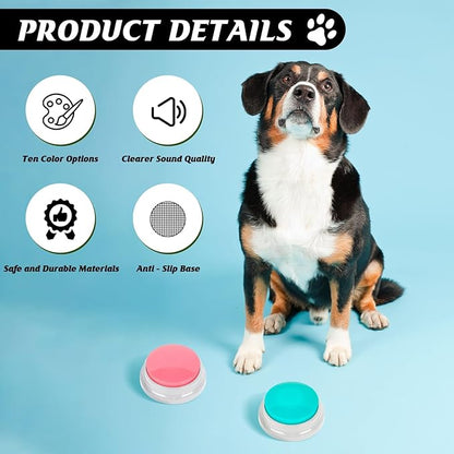 10 Color Voice Recording Buttons - Image 2
