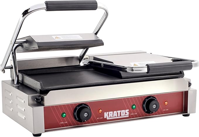 Kratos Commercial Electric Panini Sandwich Grill - Image 9