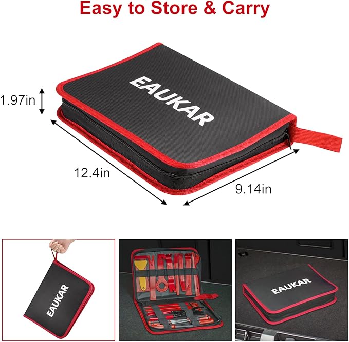 Trim Removal Tool Kit 330Pcs Car Removal Tool Kit Pry Tool Set Auto Clip Pliers - Image 8