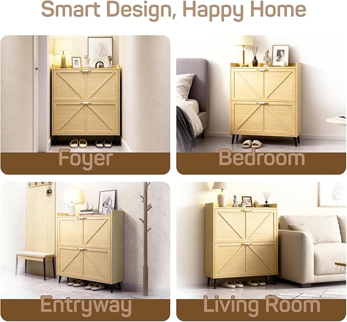 Shoe Storage Cabinet for Entryway - Image 6