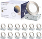 12 Pack Recessed Lighting 4 Inch by POWERASIA