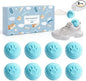 SCENTORINI Shoe Deodorizer Balls, 8 Pack Baby Powder Scent Sneaker Deodorizer by SCENTORINI