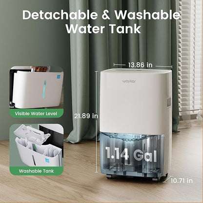 Waykar 80 Pints 2025 Energy Star Dehumidifier - Image 7