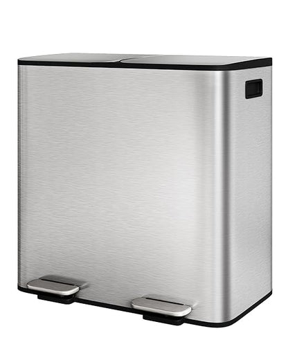 Garvee Trash Can, 2 x 10.6 gal Garbage Can by Garvee