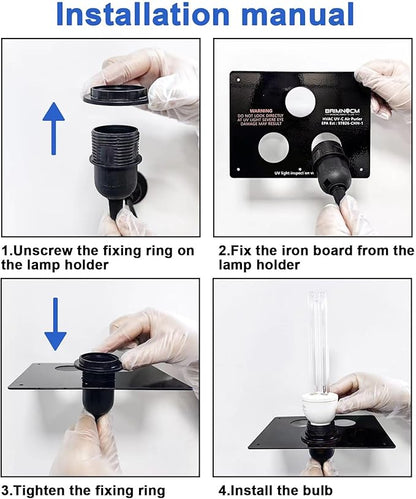 UV Light for AC System, UV-C lamp for Whole House, Germicidal Duct Uv Light - Image 4