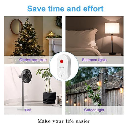 Beastron Upgraded Remote Controlled Outlet, Expandable Remote Light Switch Kit - Image 7