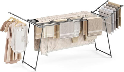 APEXCHASER Clothes Drying Rack Foldable, Large Drying Rack by APEXCHASER