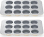 Caraway Non-Stick Ceramic 12-Cup Muffin Pan Duo by Caraway