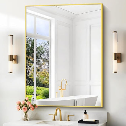 36x55inch Bathroom Mirror, Large Rectangular Wall Mirror - Image 7