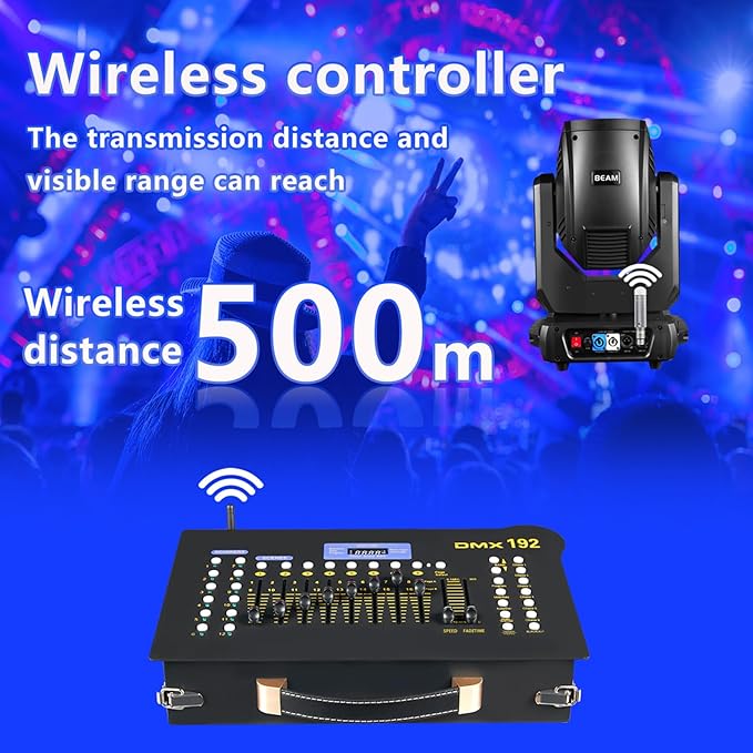 CaalLogt DMX512 Controller Stage DJ Light Console Lighting Mixer Board Console - Image 2
