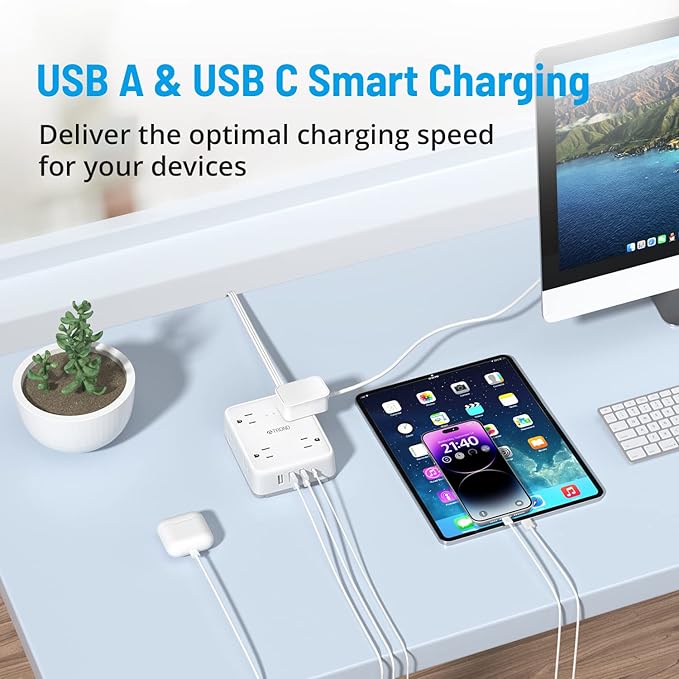 TROND Surge Protector Power Strip - Image 3