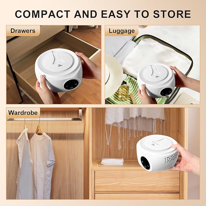 Uten Portable Clothes Dryer, Lightweight Mini Dryer - Image 8