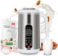 40oz Nut Milk Maker Machine Stainless Steel Soy Milk Maker Homemade Almond by Cayga