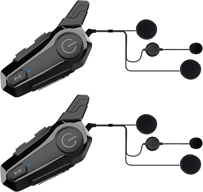 cepkquis Motorcycle Bluetooth Headset Wireless Helmet 2-Way 400M Intercom by cepkquis
