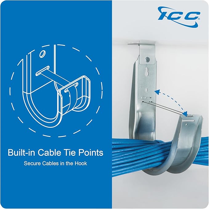 ICC Ceiling Mount J Hook 4” - Image 5