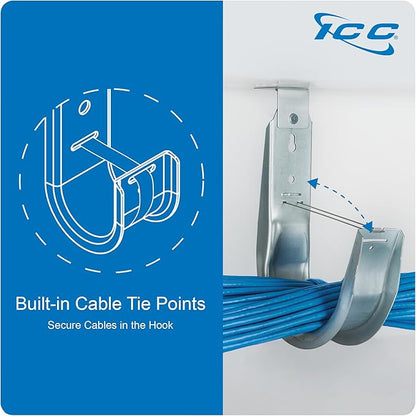 ICC Ceiling Mount J Hook 4” - Image 5