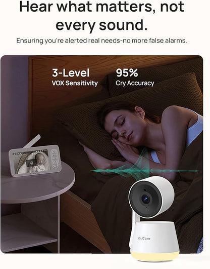 Dr.Care LumiView Plus Smart WiFi Baby Monitor - Image 4