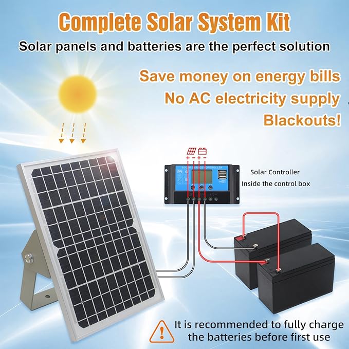 JUJIANG C01 Solar Gate Opener - Image 3