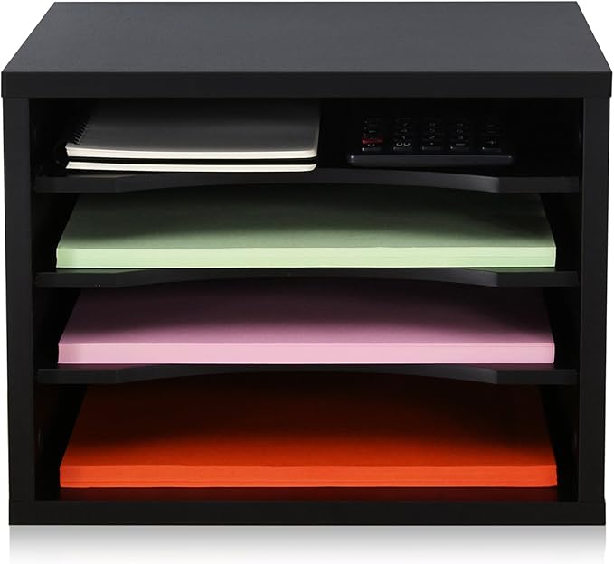 FITUEYES Wood Desk Paper Organizer by FITUEYES