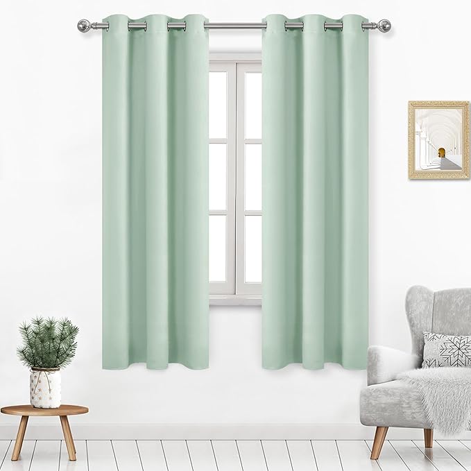 DWCN Blackout Curtains for Bedroom, Thermal Room Darkening Curtain Drapes for by DWCN