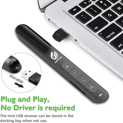 AMERTEER Wireless Presentation clicker - Image 3