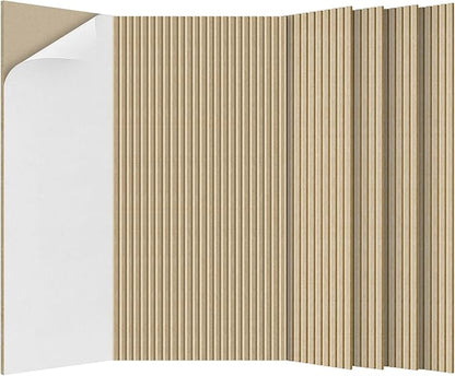 5 Pack Acoustic Panels, 47.2x23.6x0.4 inch Acoustical Wall Panels, Large by EVENRISING